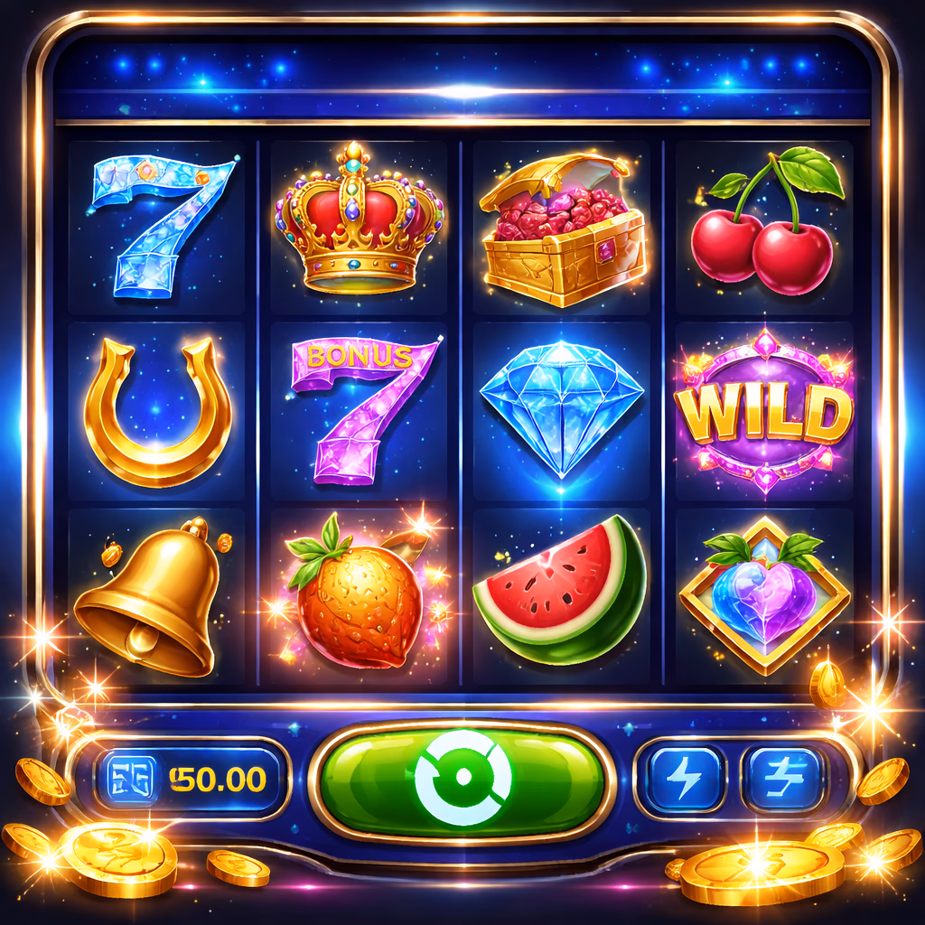 Modern online slot reels on XX999 with bright symbols and polished mobile-friendly presentation